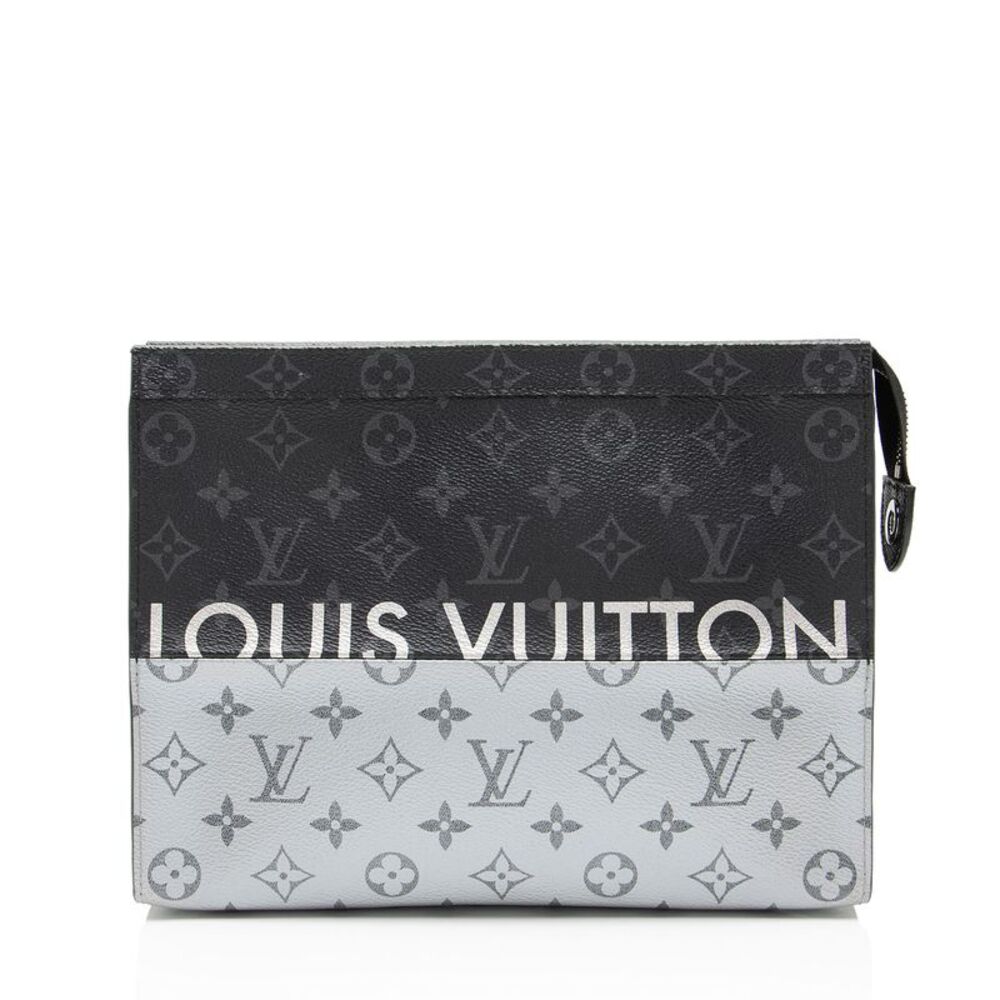 Louis Vuitton Monogram Eclipse Split Voyage MM Pochette